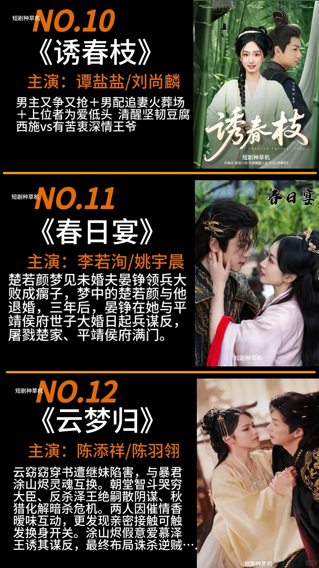 四月短剧总结24部必看爆款高质量精选短剧