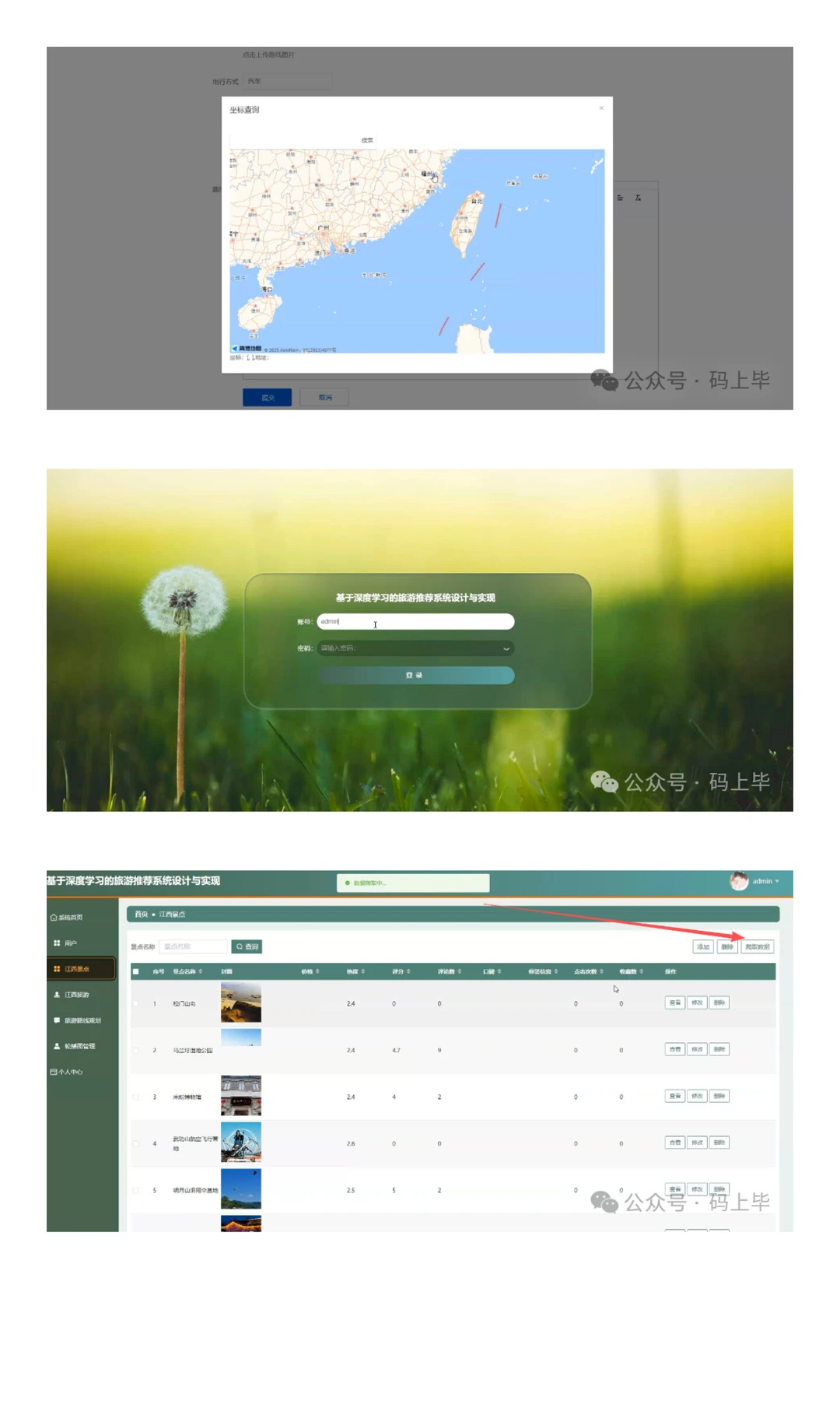 基于Hadoop的旅游推荐系统与数据分析可视化