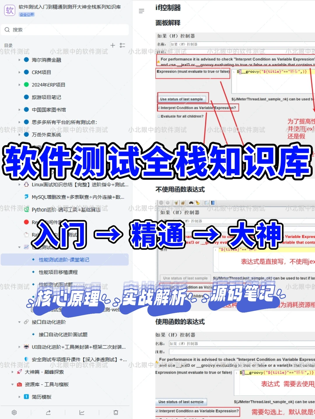 ✨软件测试全栈笔记｜入行到精通持续更新