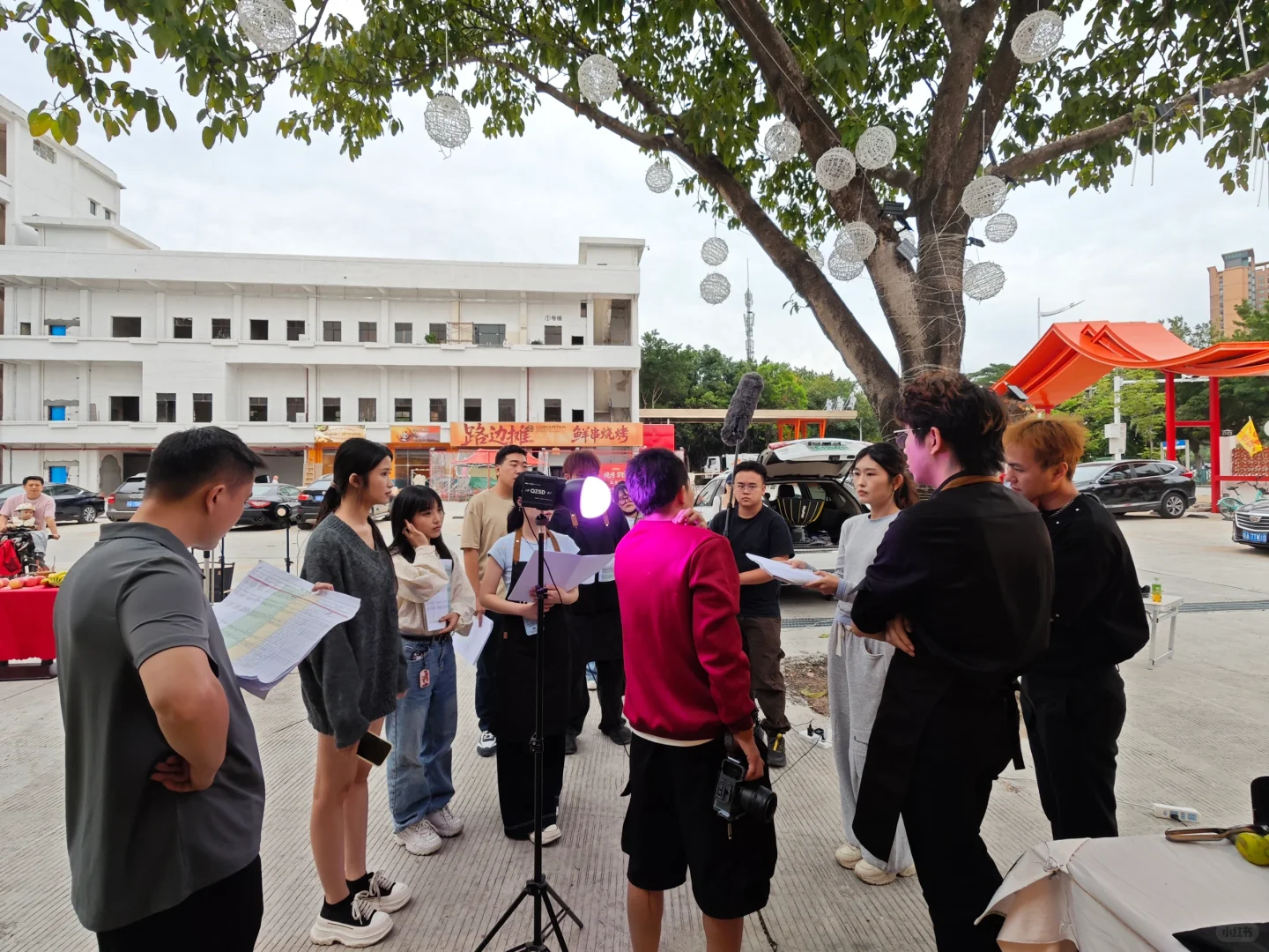 番禺市桥拍短剧啦!开机仪式11.11