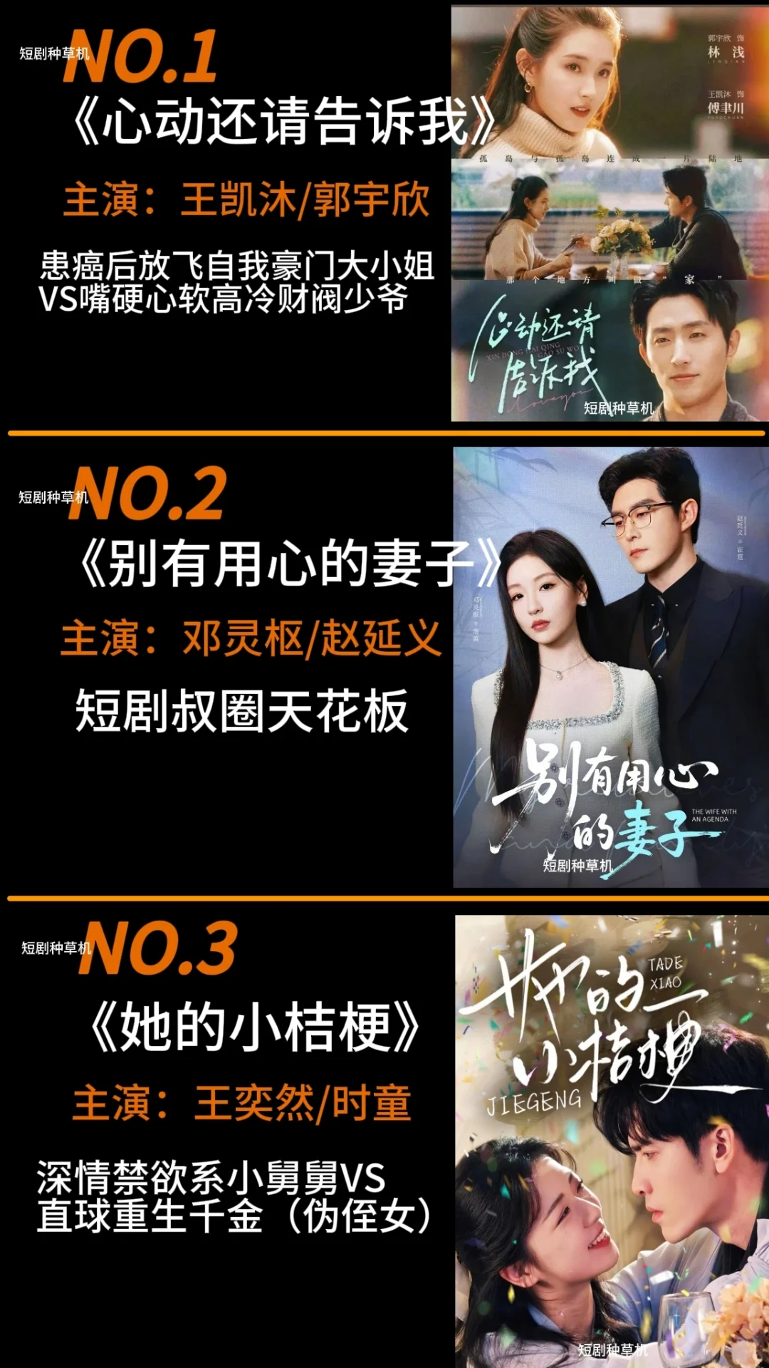四月短剧总结24部必看爆款高质量精选短剧