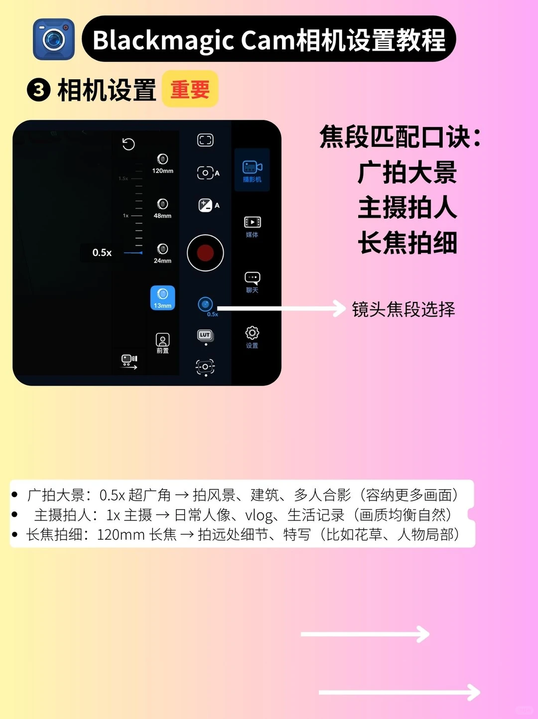Blackmagic Cam 教程｜手机也能拍出电影感