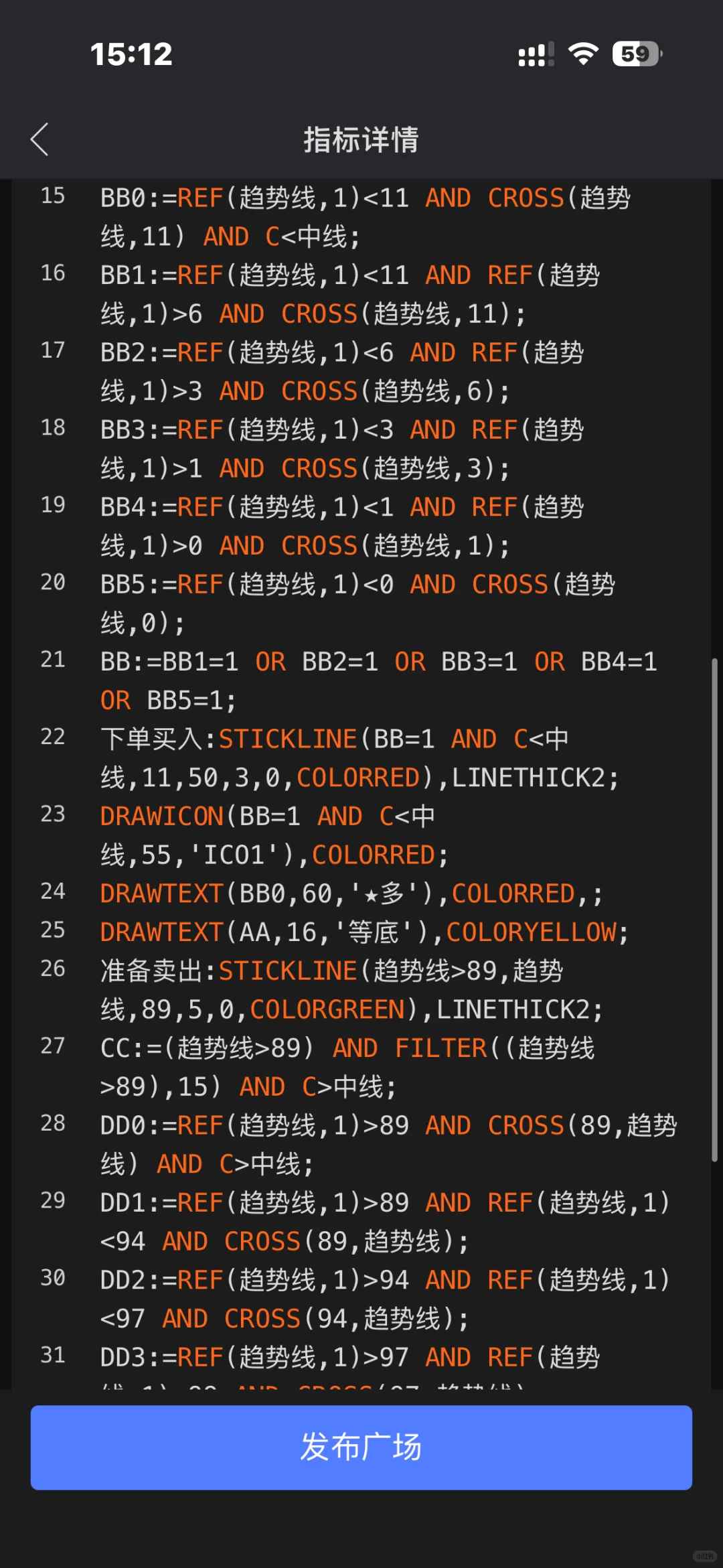 多空六脉副图源码