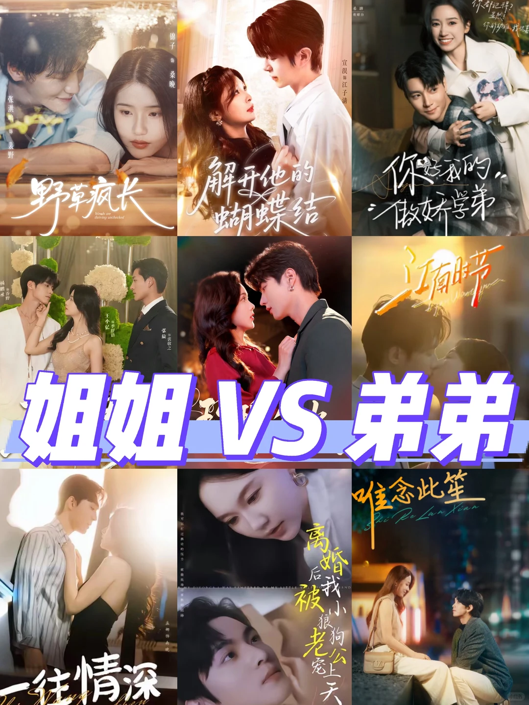 【短剧拼盘】9对姐弟恋,你肯定看过!
