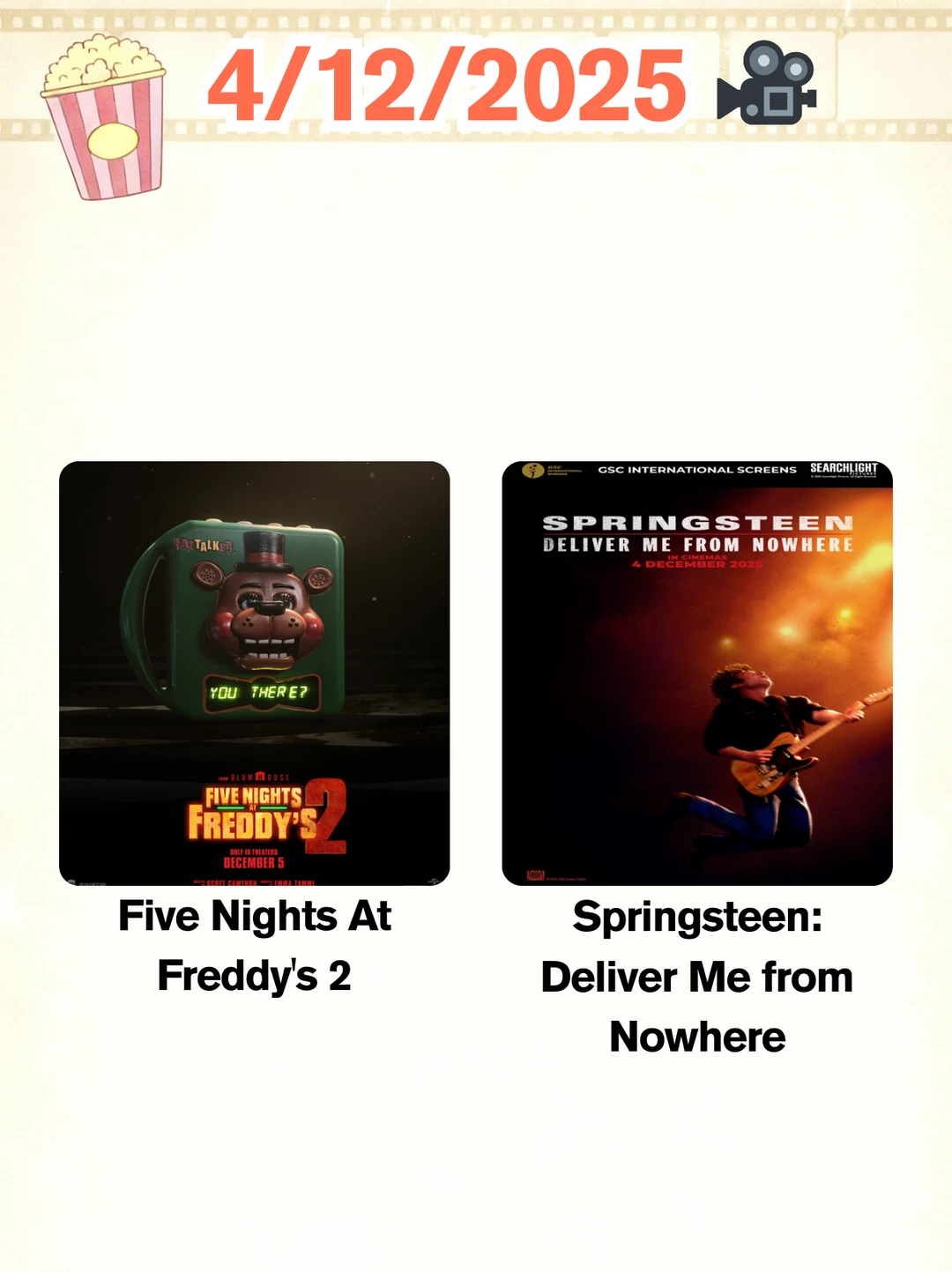 🇲🇾 12月看什么电影 ~