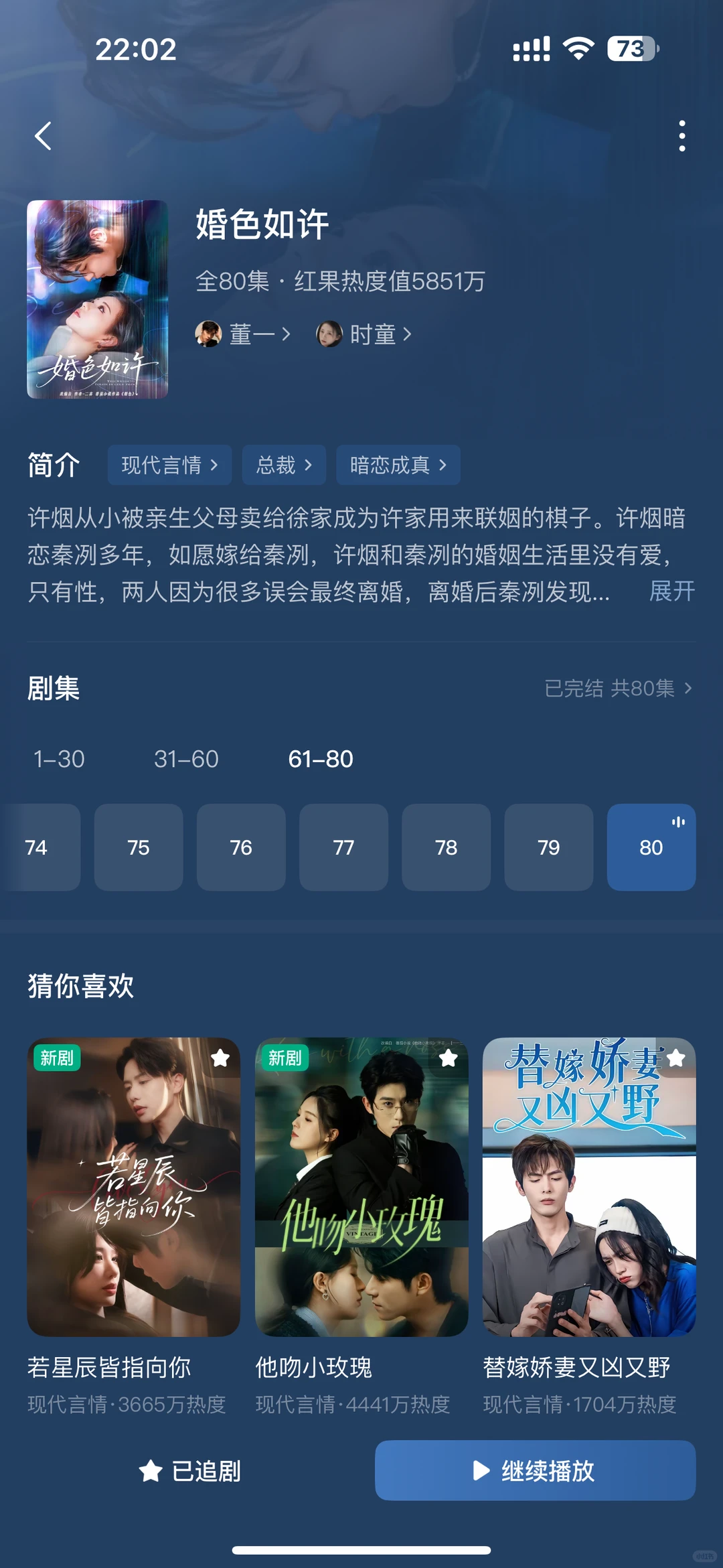 分享最近超好看的短剧😚
