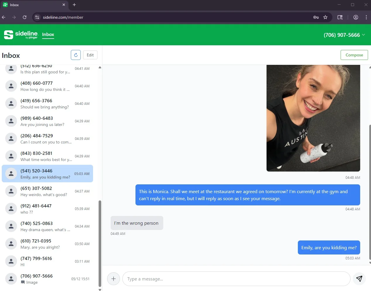 美国稳定账户双向短信和即时通讯软件