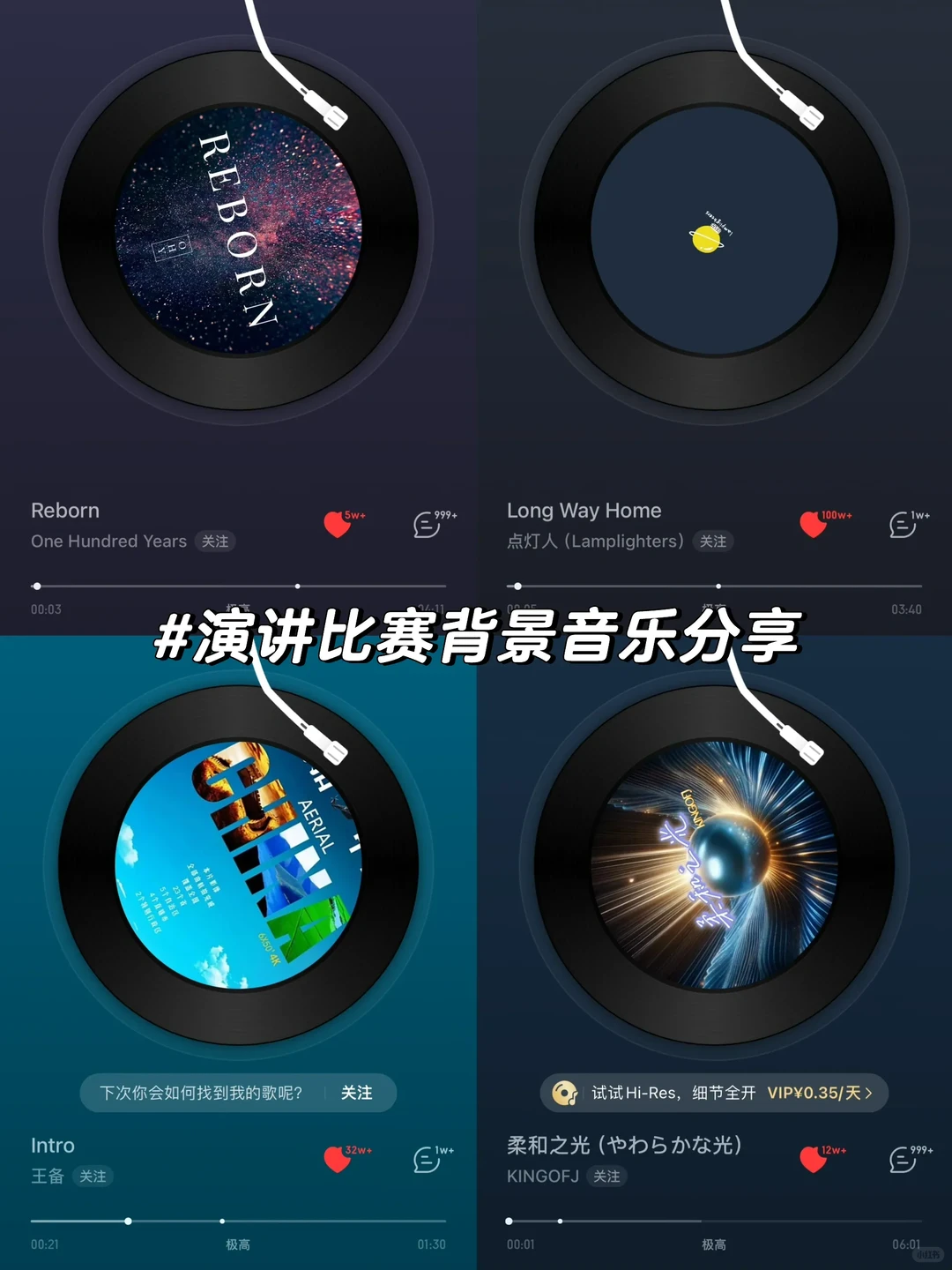 超实用演讲比赛背景音乐 ❗️