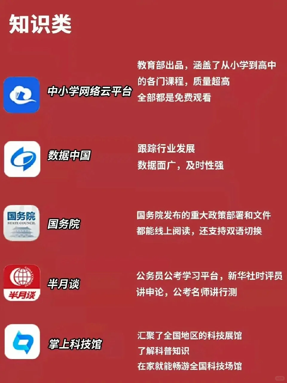 国家出品APP大全，有你喜欢用的吗？