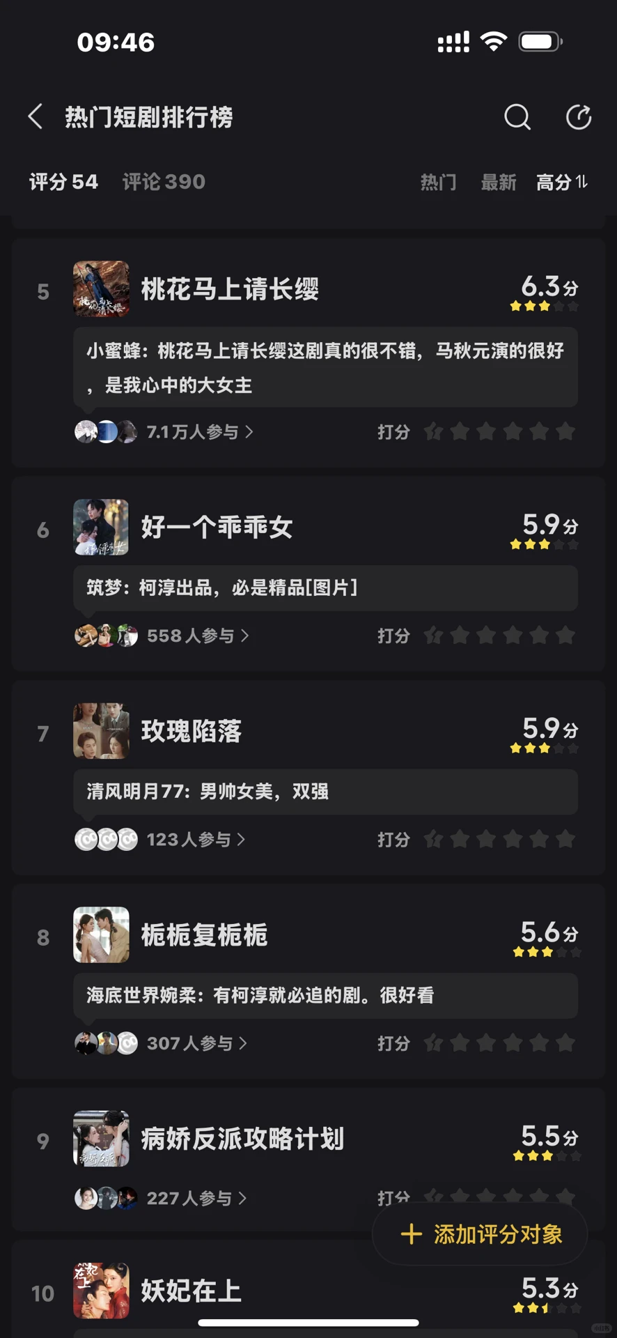 热门短剧排行榜来啦 有无你最爱的短剧