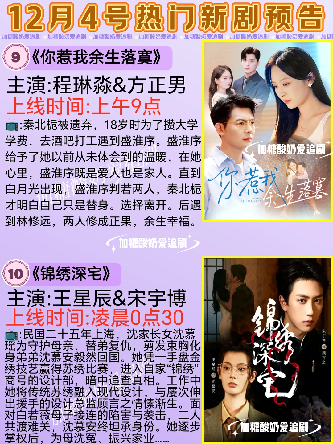 天花板短剧💥12月4日热门短剧预告