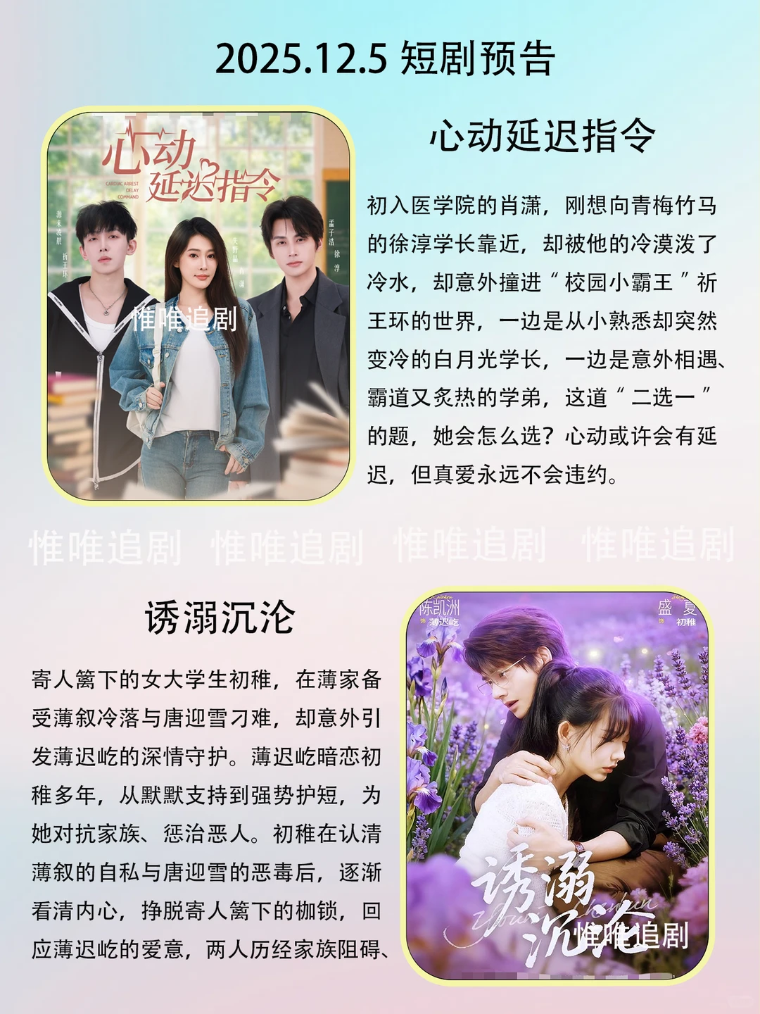 12月5短剧预告