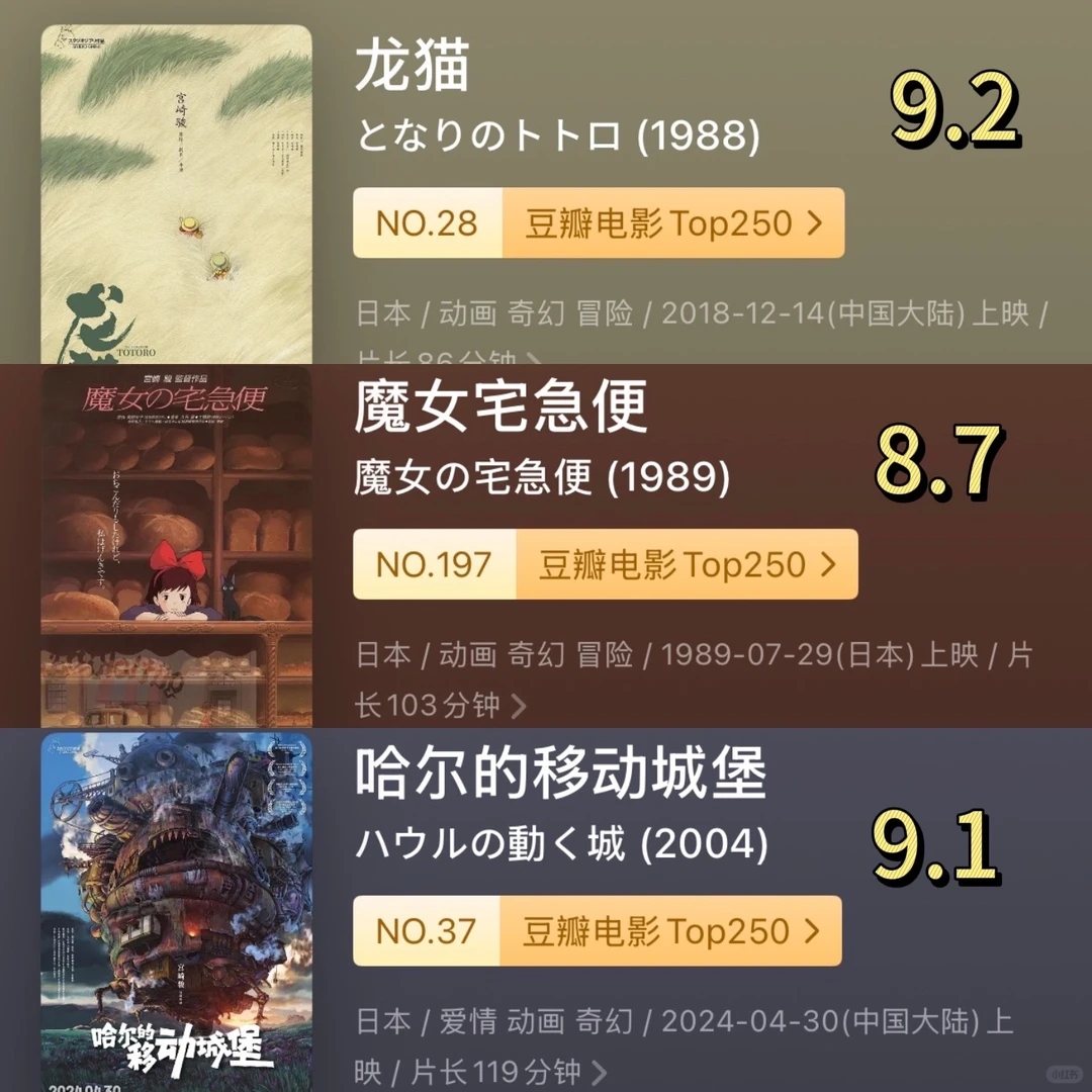 我真的太爱动漫电影了！！！