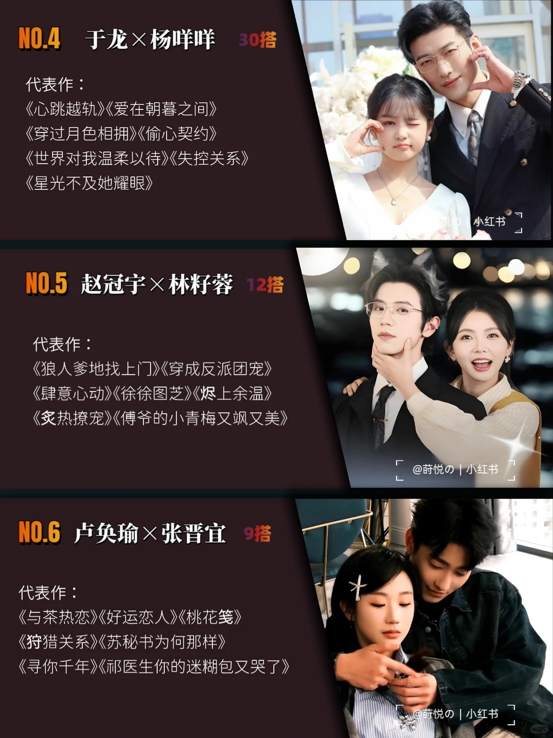 短剧圈CP千千万，哪一对是你的白月光组合？