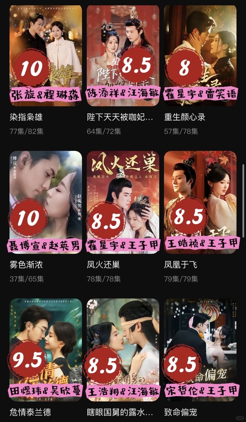 终于轮到我了,短剧评分个人向