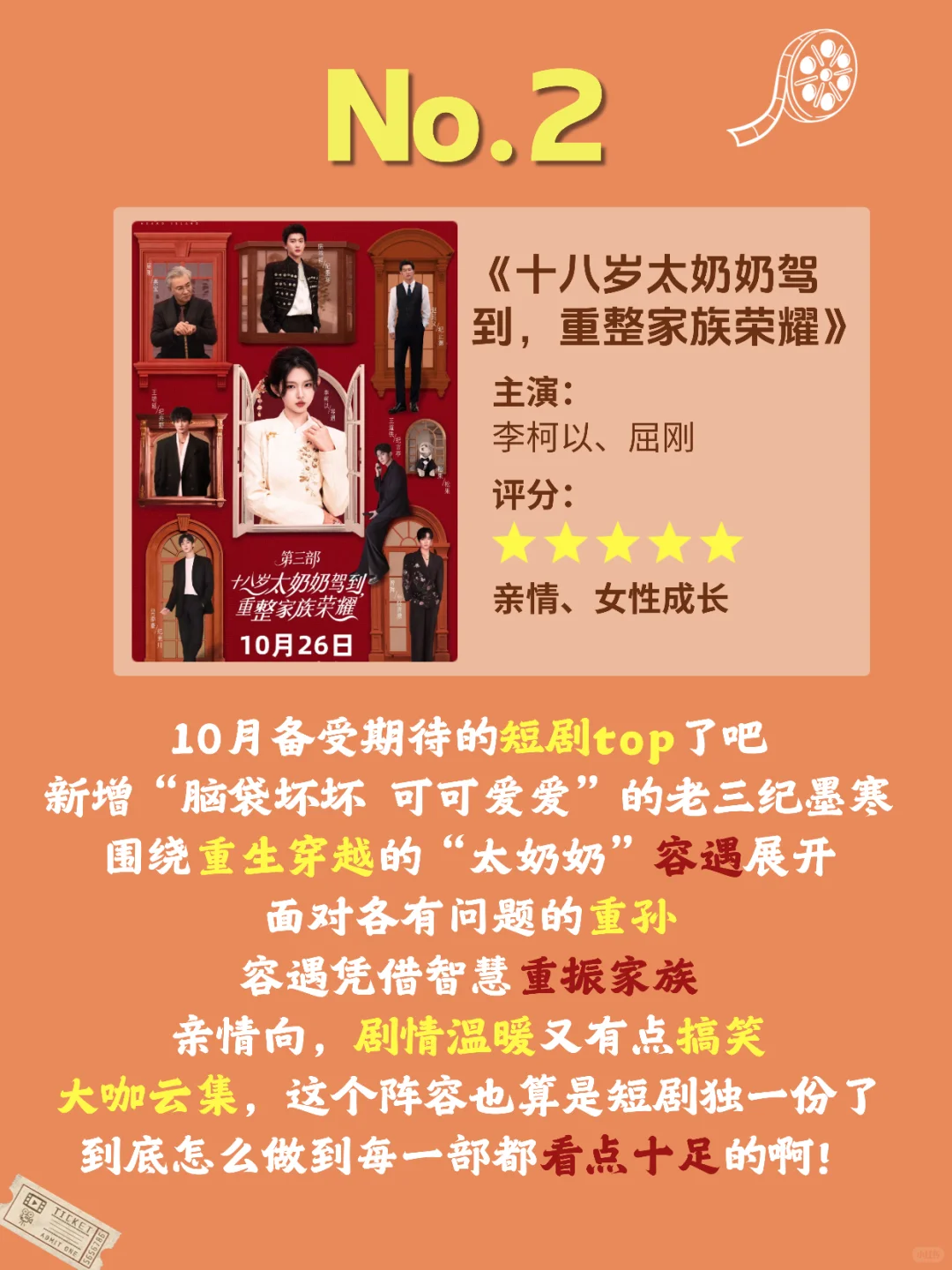 🔥10月高质量短剧清单，你看过哪部？