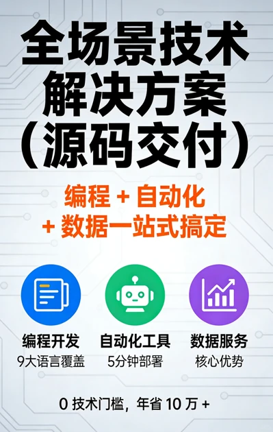 软件小程序平台插件定制服务｜10元次