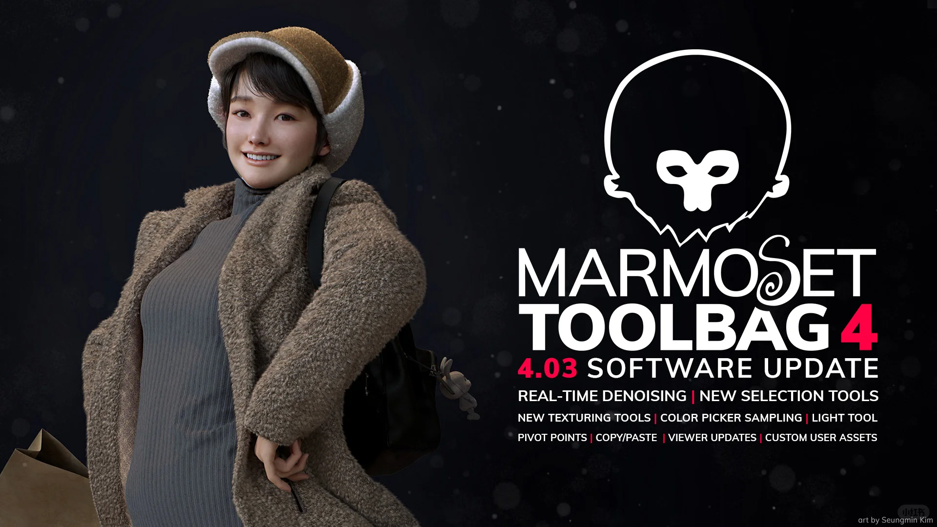 Marmoset Toolbag（八猴渲染器）软件分享