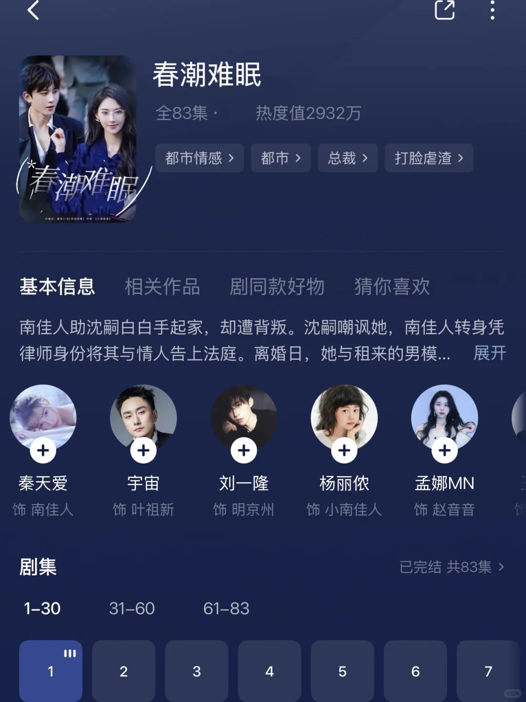 啊啊啊我终于找到盛夏芬德拉代餐了！！