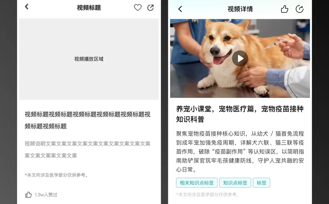 近期毛坯原型到精装设计稿实战案例分享☺️