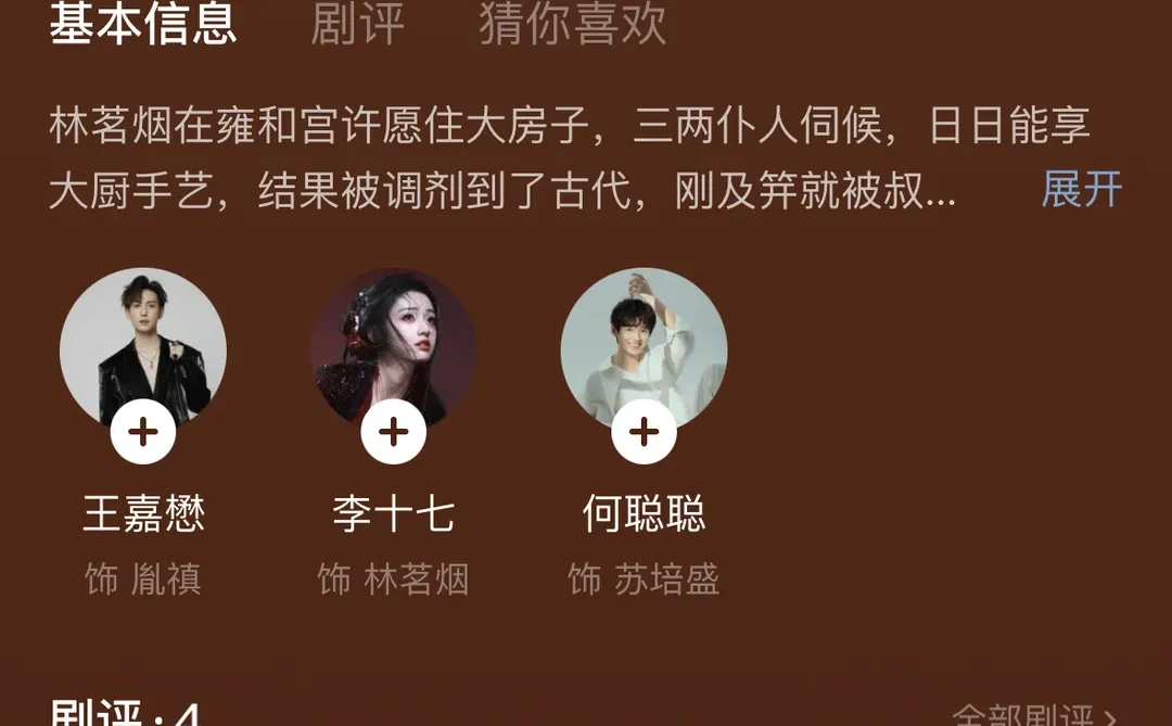 茶香四溢,爷他宠妻无度🟠清/穿甜宠❗️