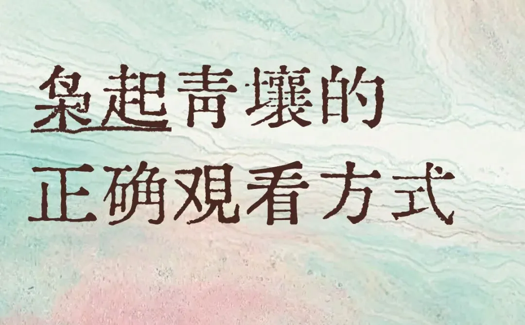 枭起青壤的正确观看方式