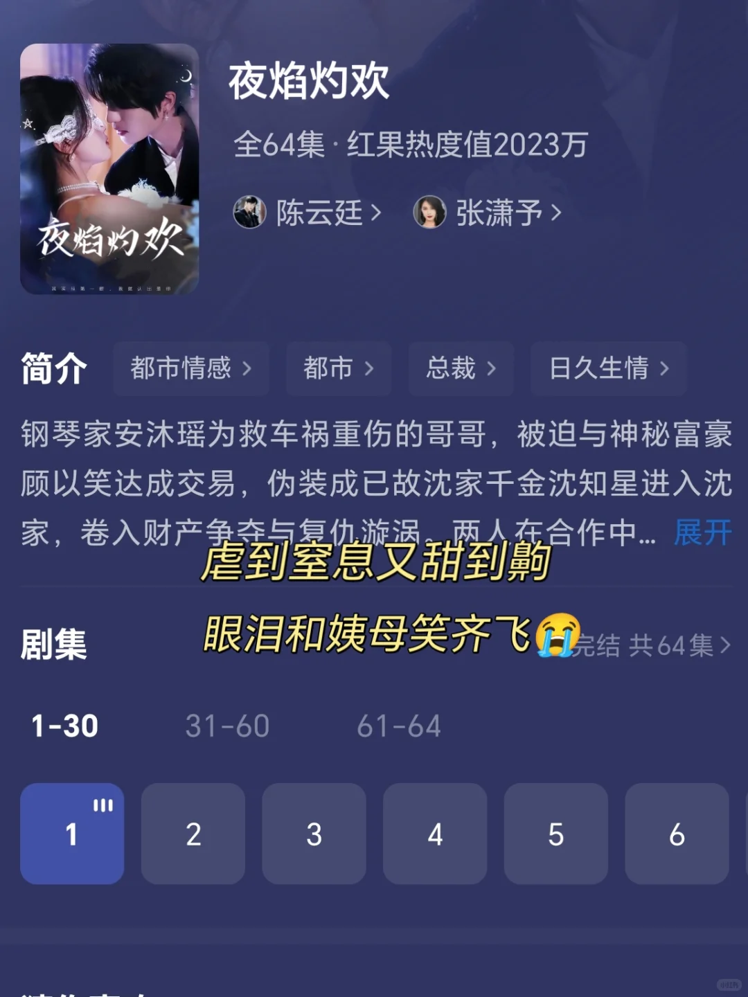 🆘急需胰岛素！这几部甜得我血糖飙升！！