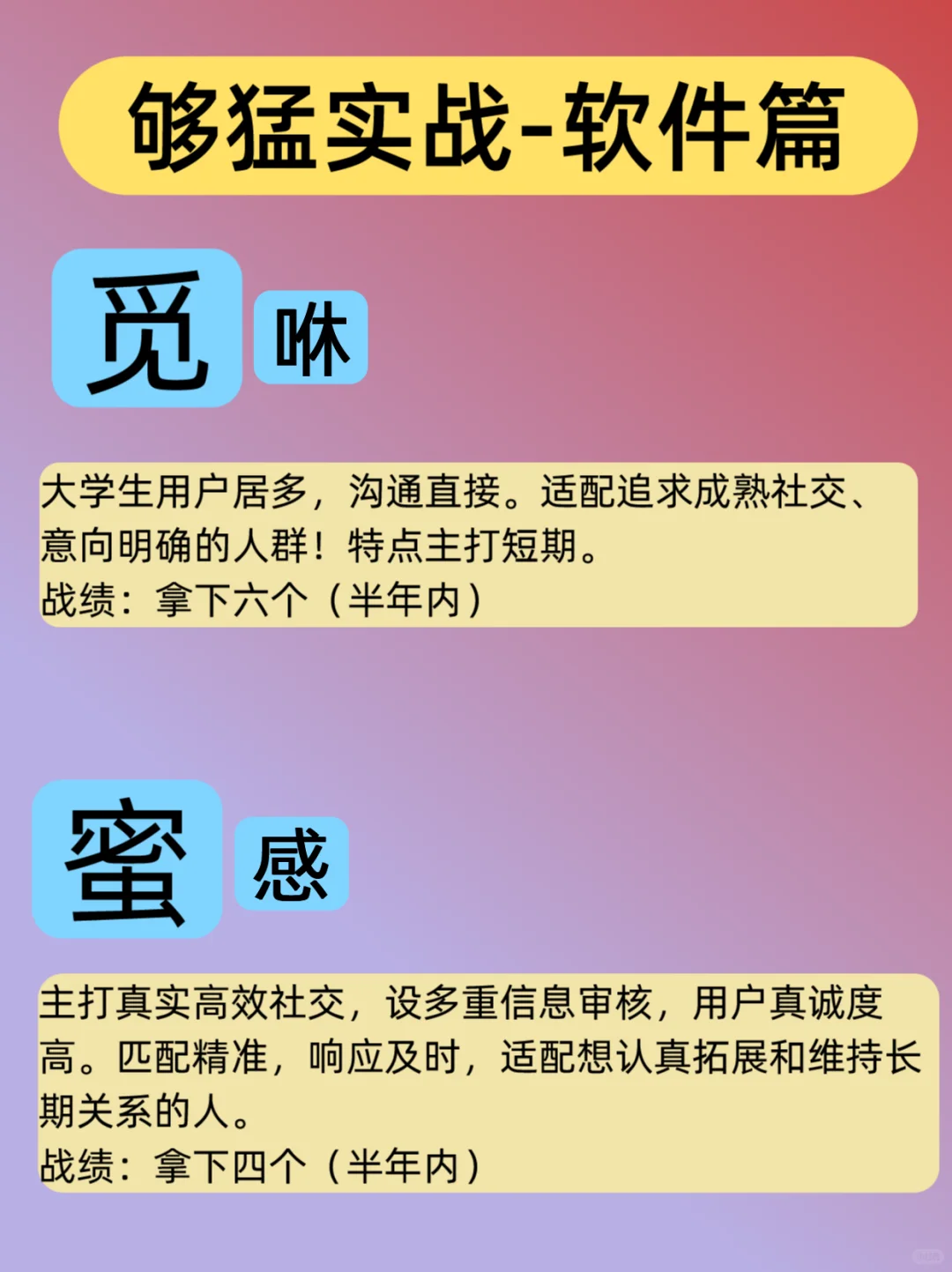 有哪些比某陌还猛的实战软件呢？