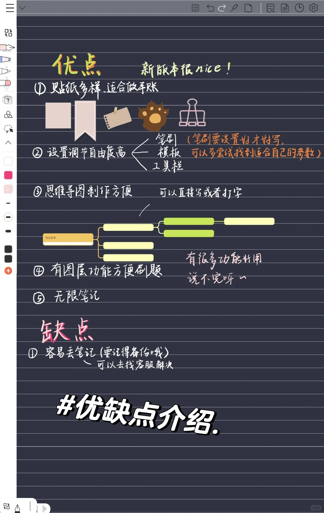 安卓app测评系列1--享做笔记