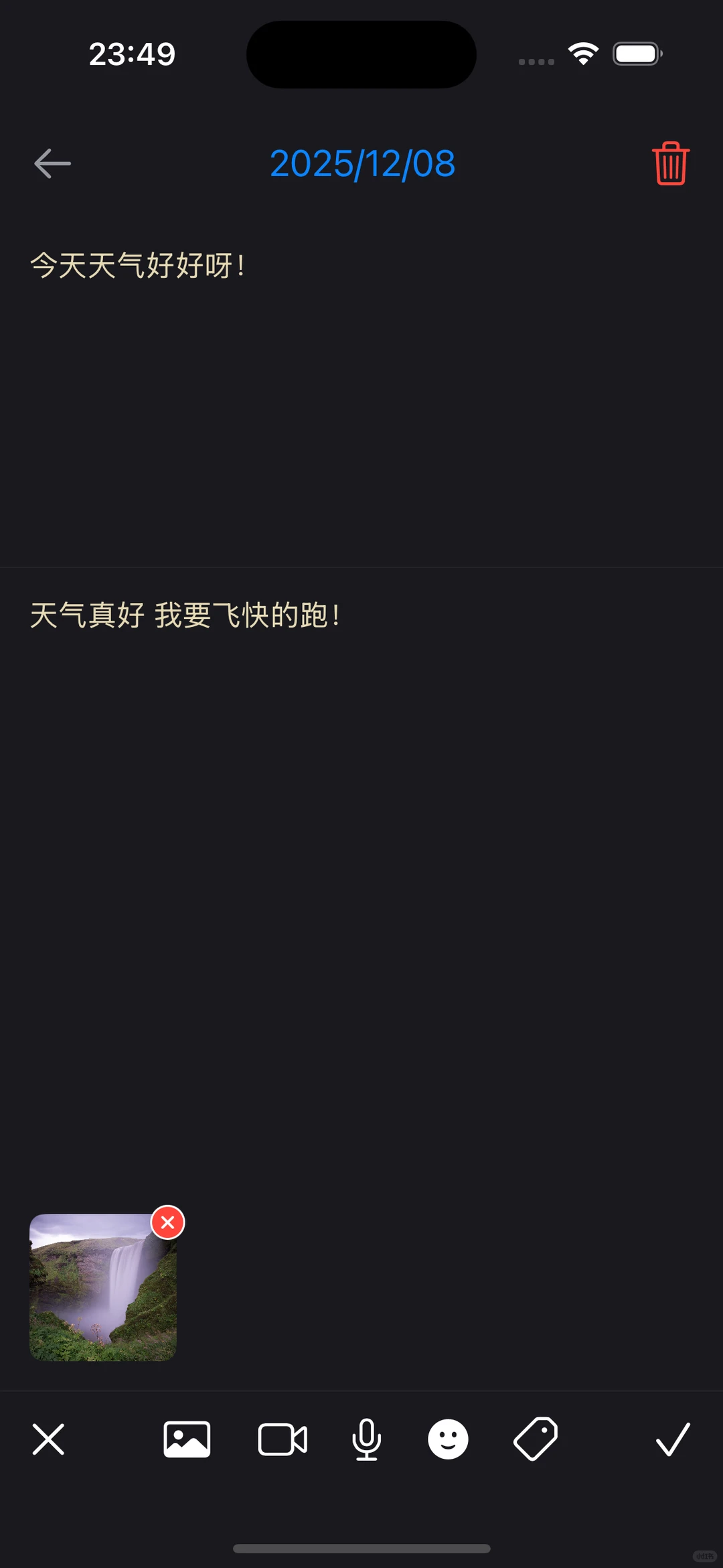 为了2026到2030特地做了五年日记APP