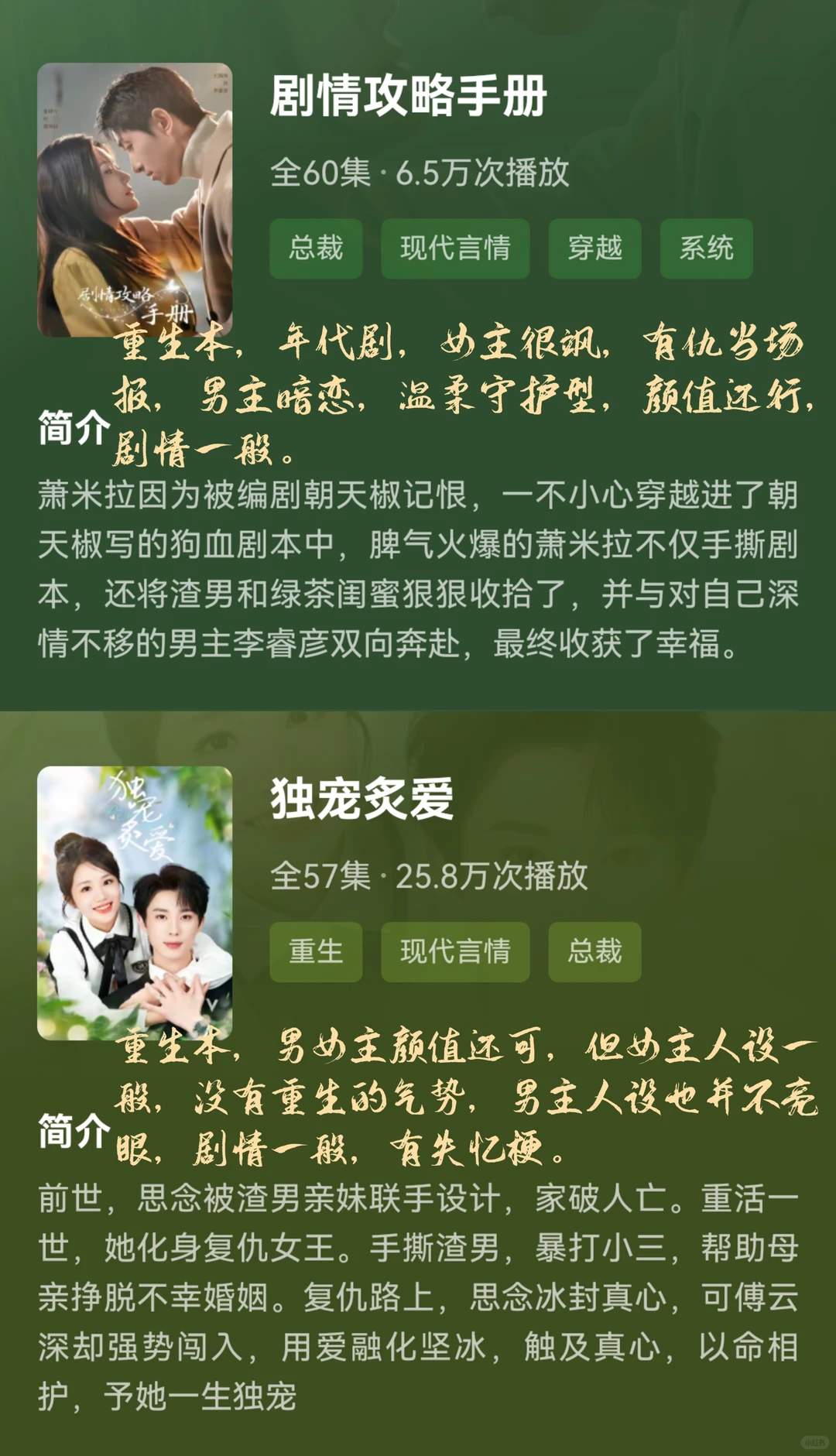 1⃣2⃣部新上线短剧测评