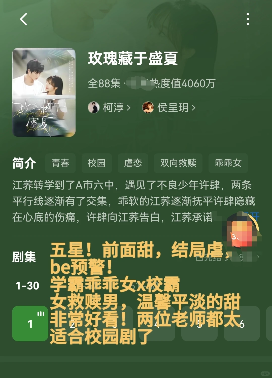 盘点看过的1️⃣8️⃣部高质量短剧(简评)