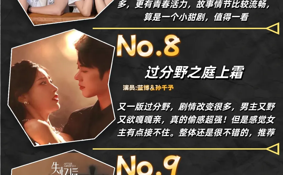 拯救剧荒！票选12月9部高质量甜宠短剧