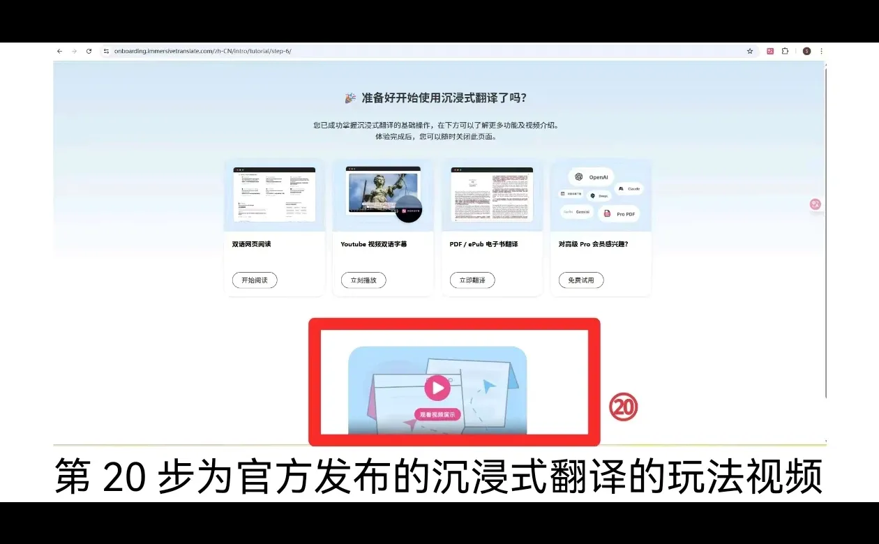 沉浸式翻译插件下载全流程