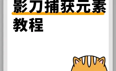 影刀捕获元素教程-夜雨聆风