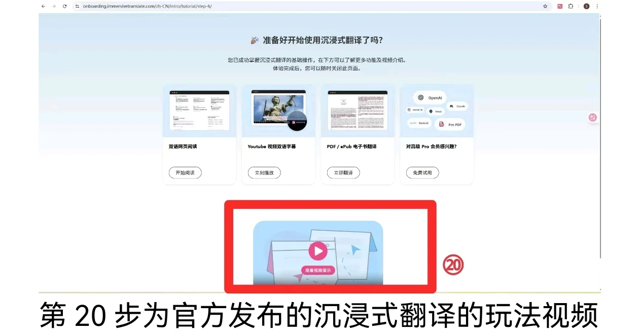 沉浸式翻译插件下载全流程