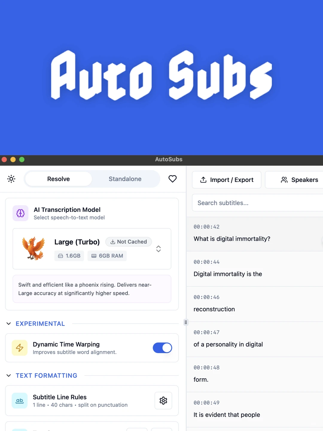 不会剪视频也能做出专业字幕,这工具太神了