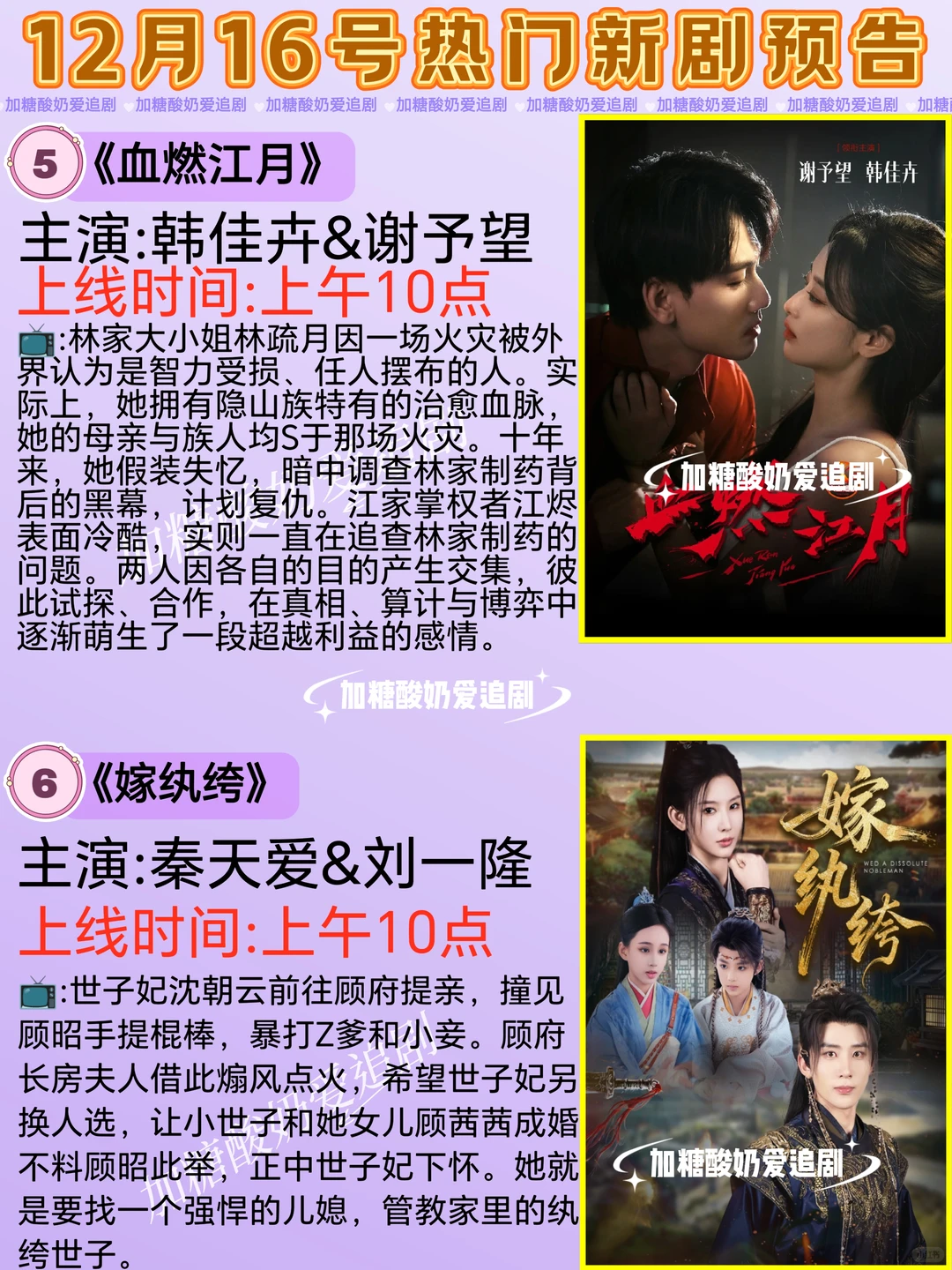 天花板短剧💥12月16日热门短剧预告