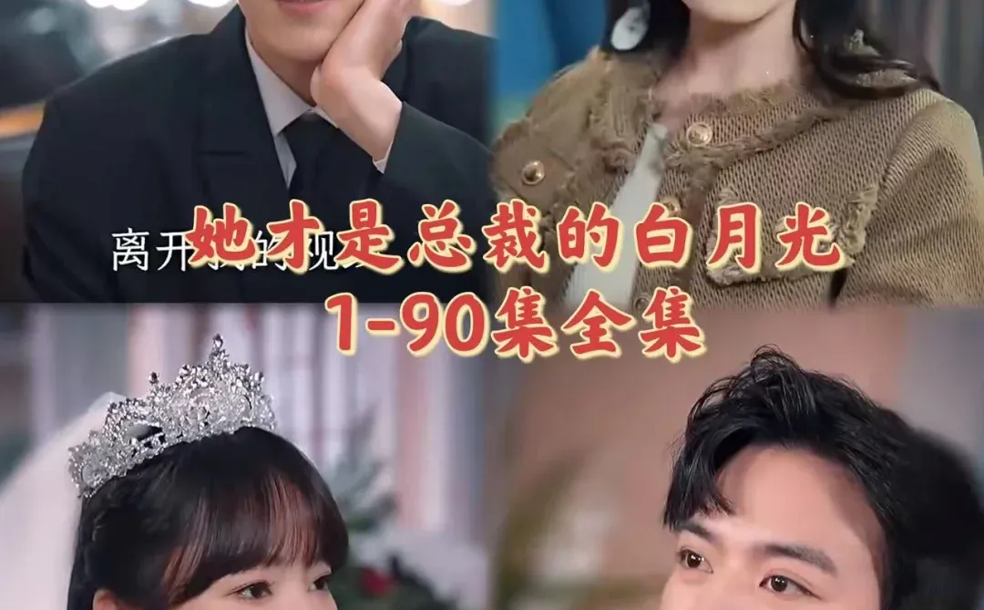 她才是总裁的白月光1-90已完结