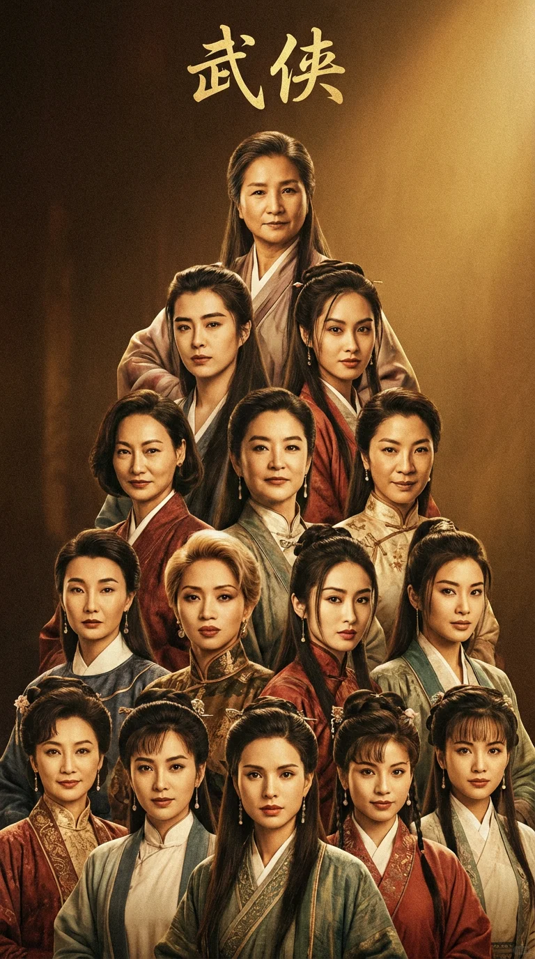 香港电影1960-2025武侠女星