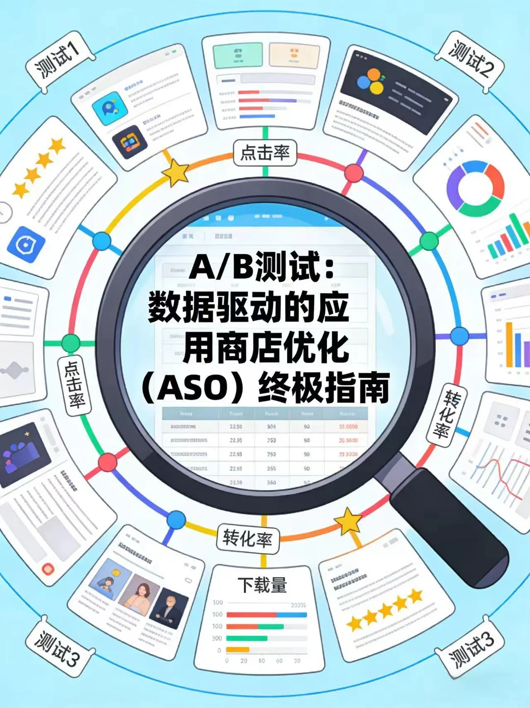 A/B测试:数据驱动的应用商店优化(ASO)指南