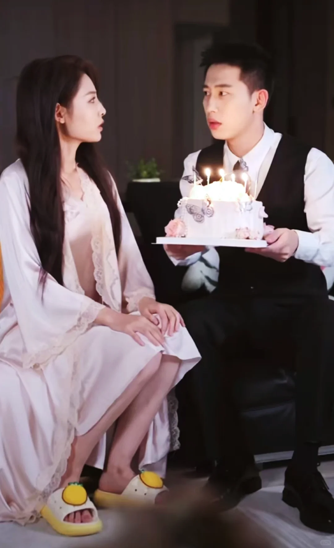 澄芓&李梦然激情演绎甜宠情感剧!🔥