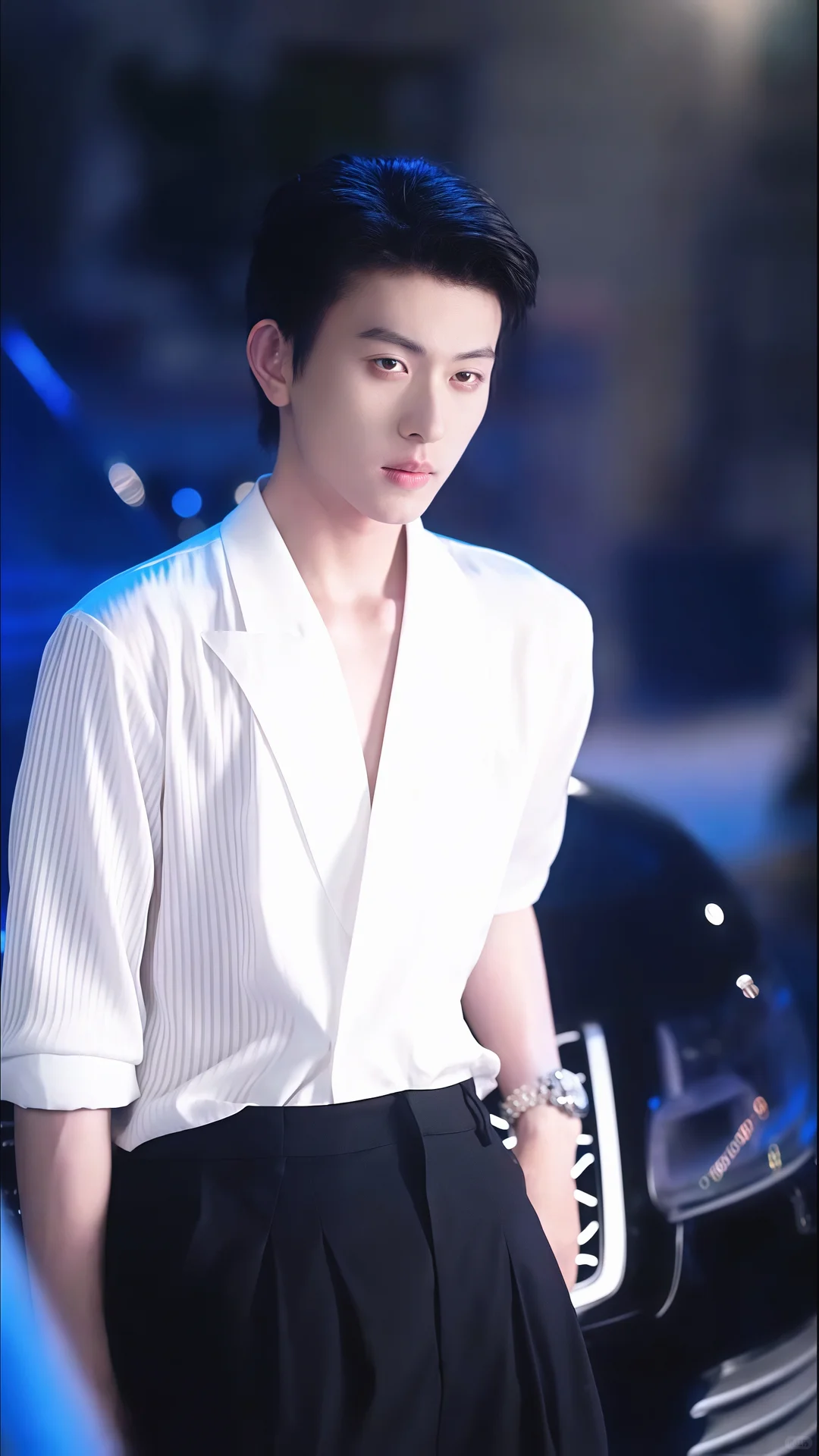 初见裴淮聿「澹滟血初炽，裴回魄未平」