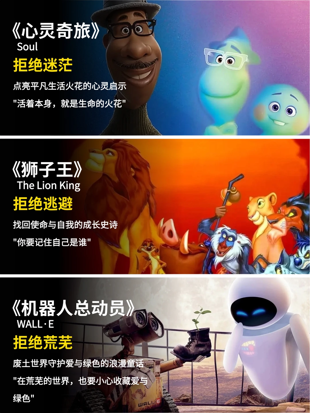 低能量、焦虑时请狂刷这12部高分动画电影❗️