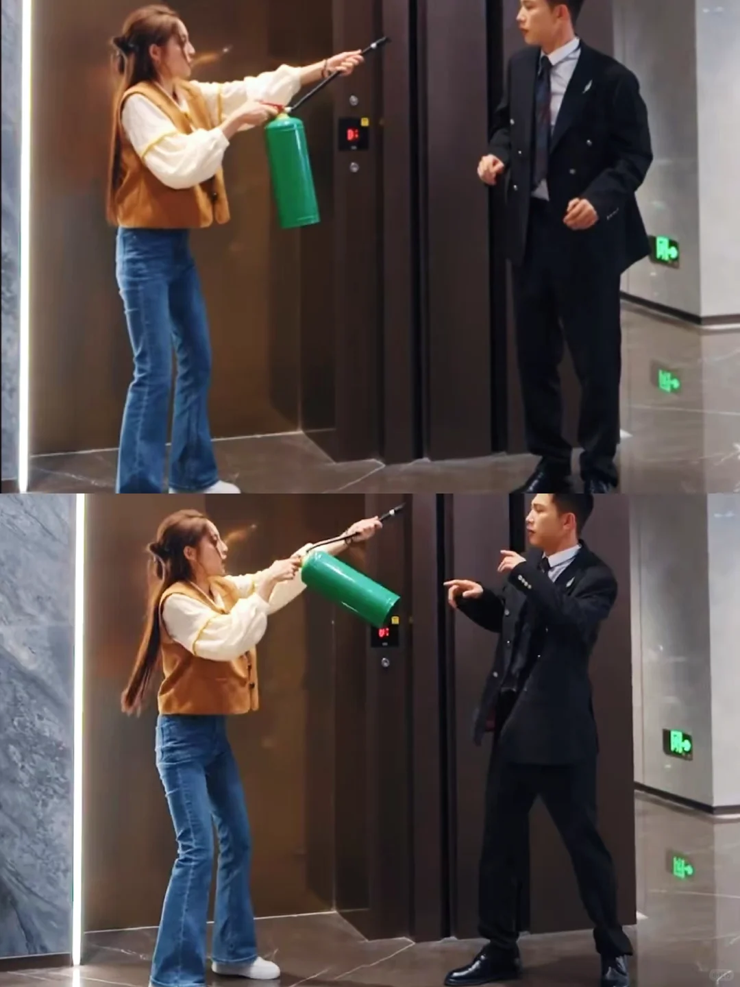 澄芓&李梦然激情演绎甜宠情感剧!🔥