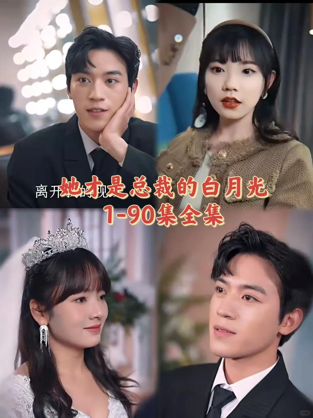 她才是总裁的白月光1-90已完结