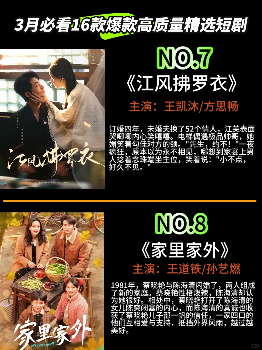 3月份爆款的哪些短剧，你错过了那一部。