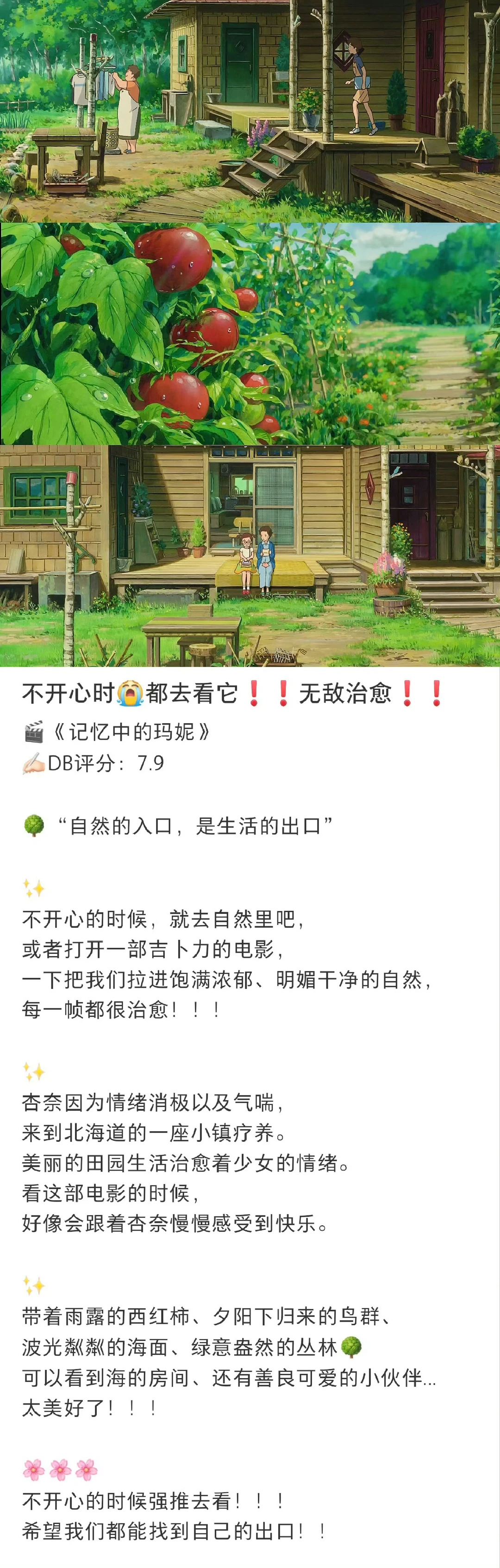 内心多幸福才能拍出这么美好的电影🎬