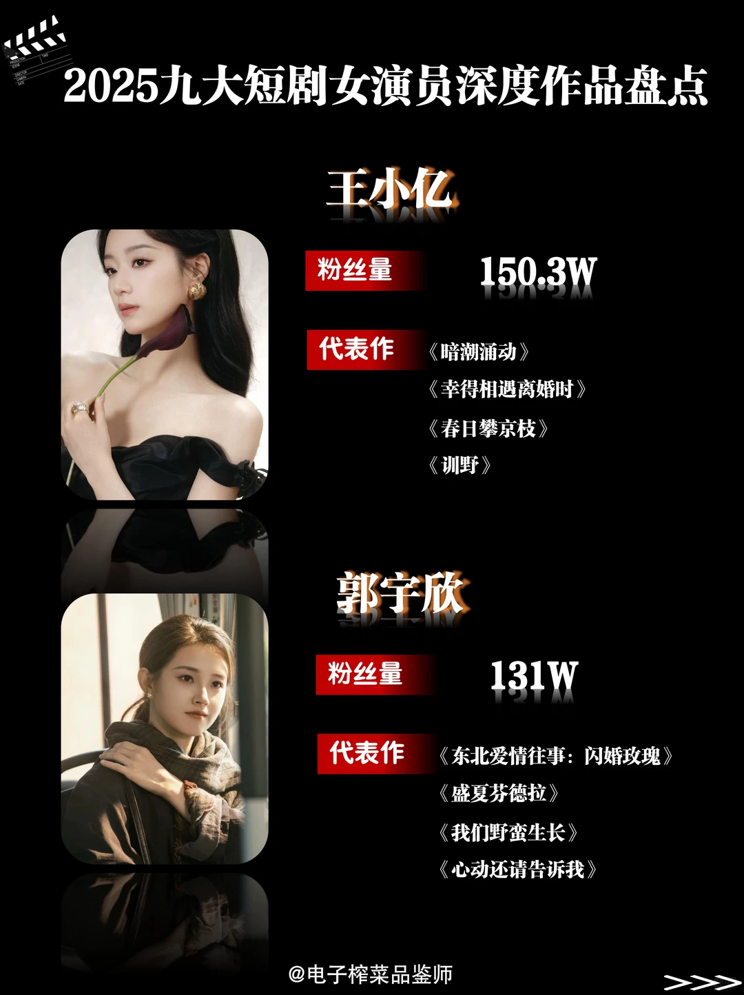 🎬 2025 这九位姐姐的代表作够你刷一整年!