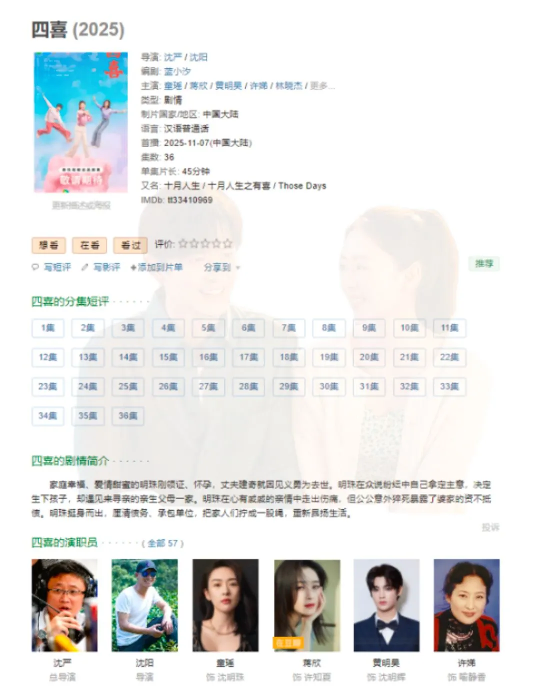 《四喜》1-36没删减版